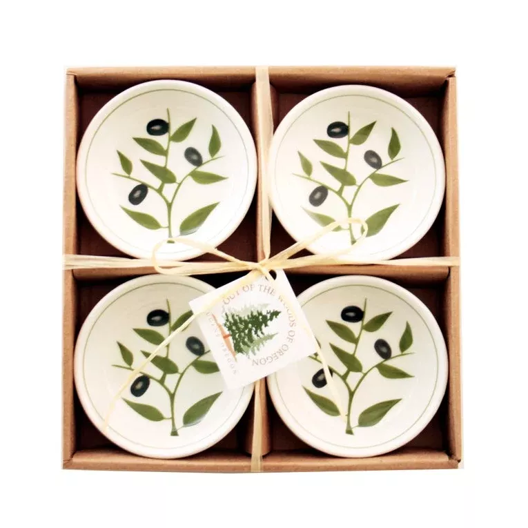 Out of the Woods of Oregon Dipping Dishes - Round