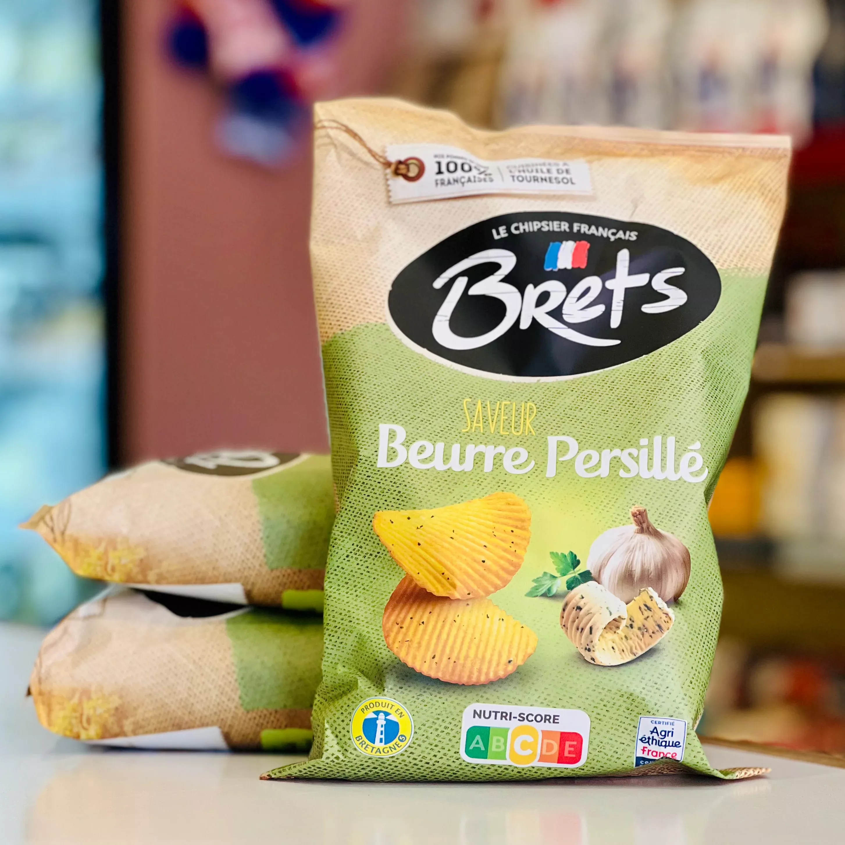 Parsley Butter Potato Chips