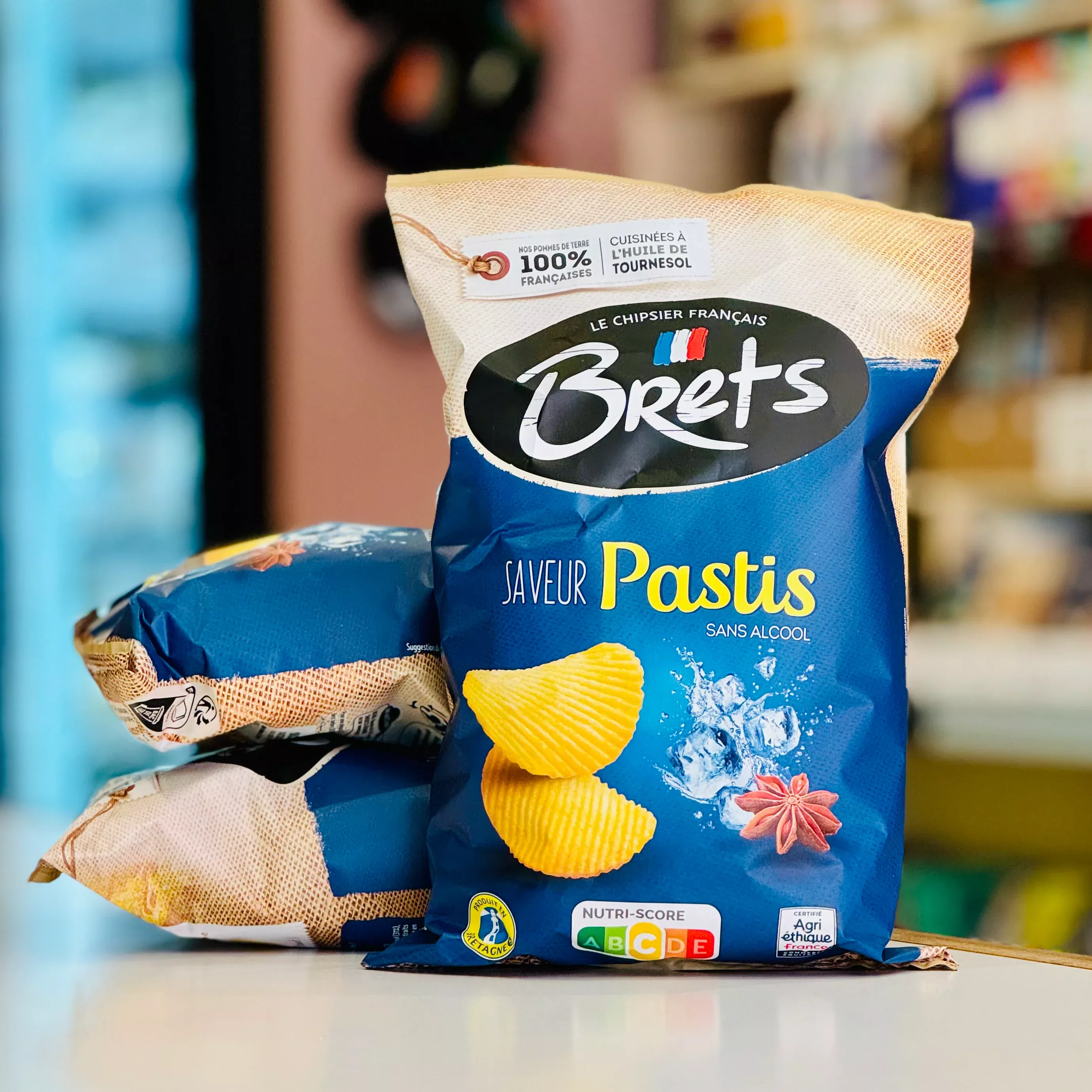 Pastis Flavoured Potato Chips