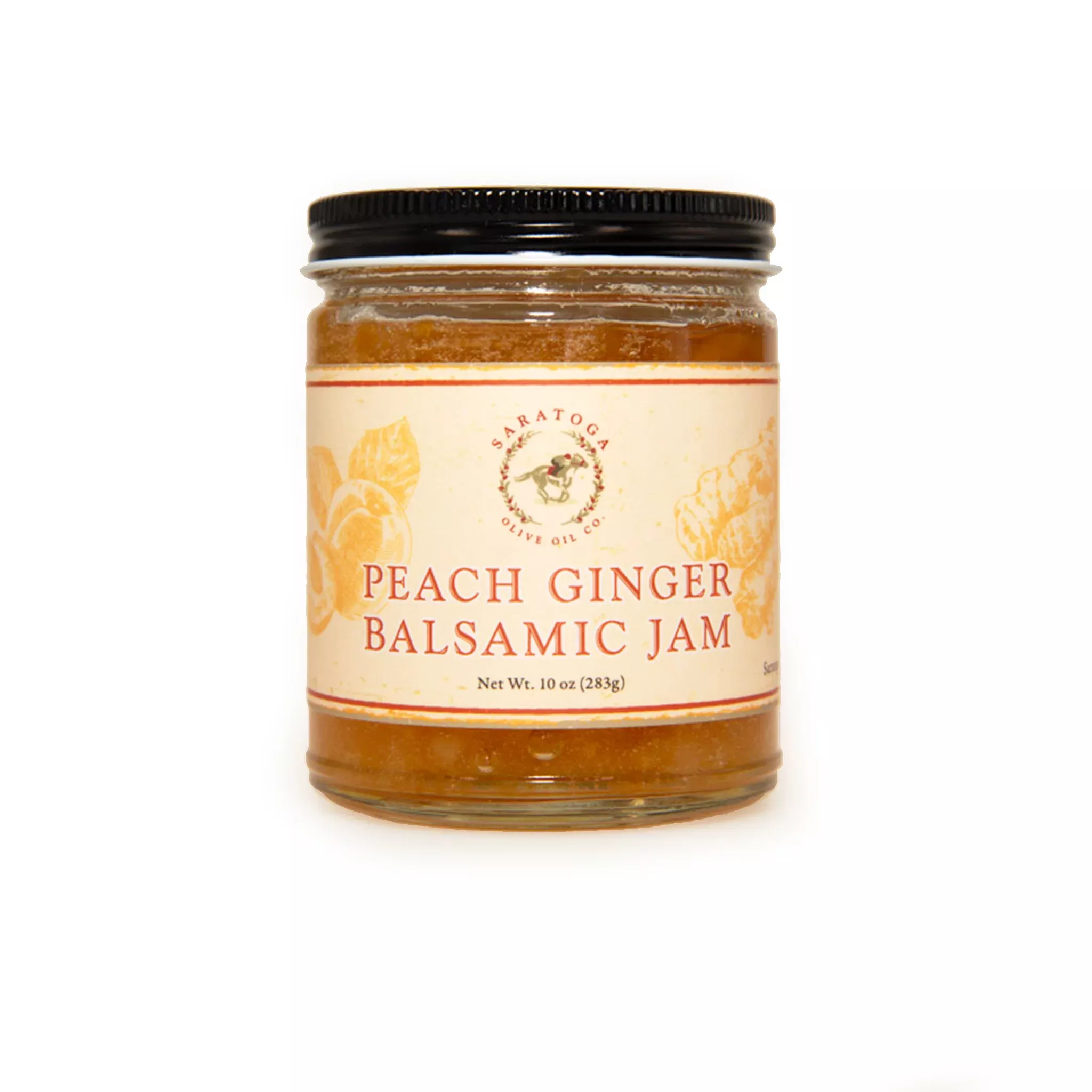 Peach Ginger Balsamic Jam