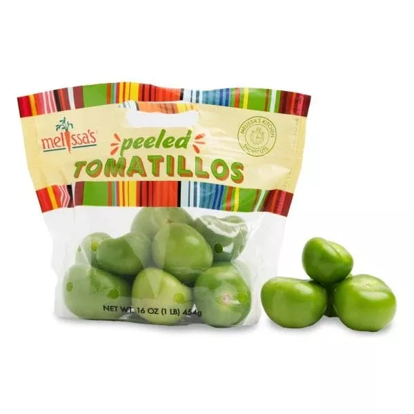 Peeled Tomatillos
