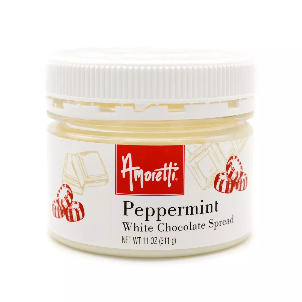 Peppermint White Chocolate Spread