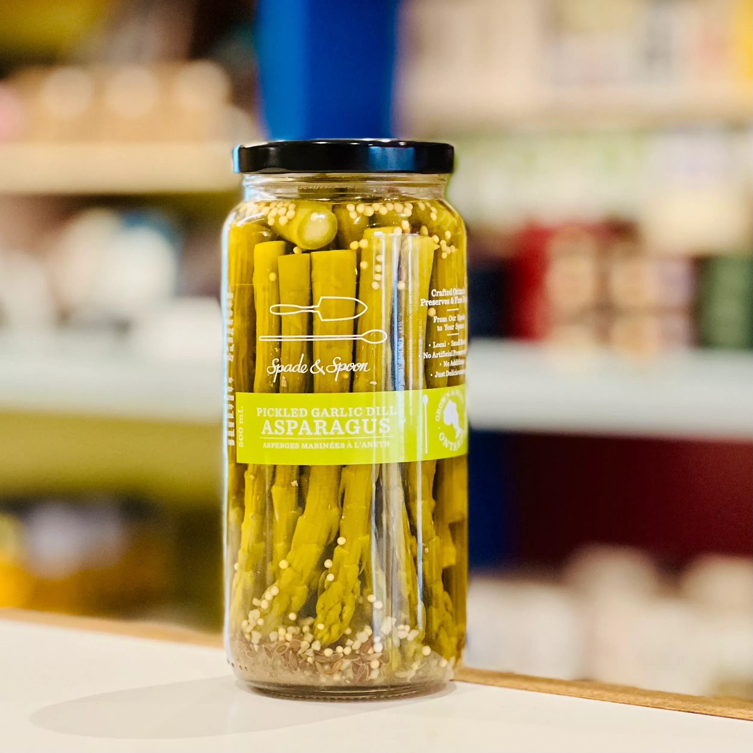 Pickled Garlic Dill Asparagus