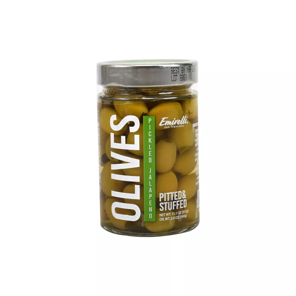 Pickled Jalapeno Stuffed Green Olives