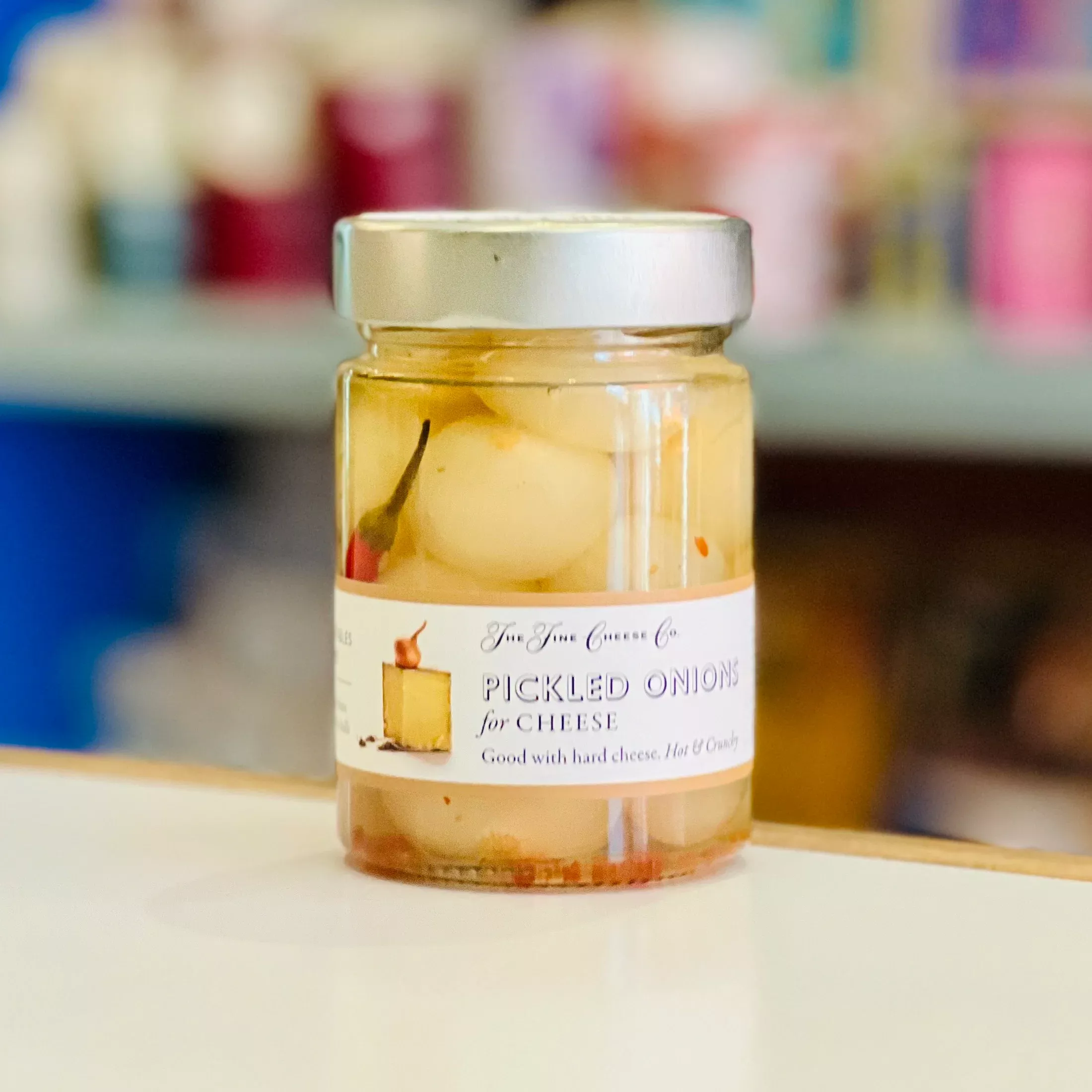 Pickled Onions for Cheese