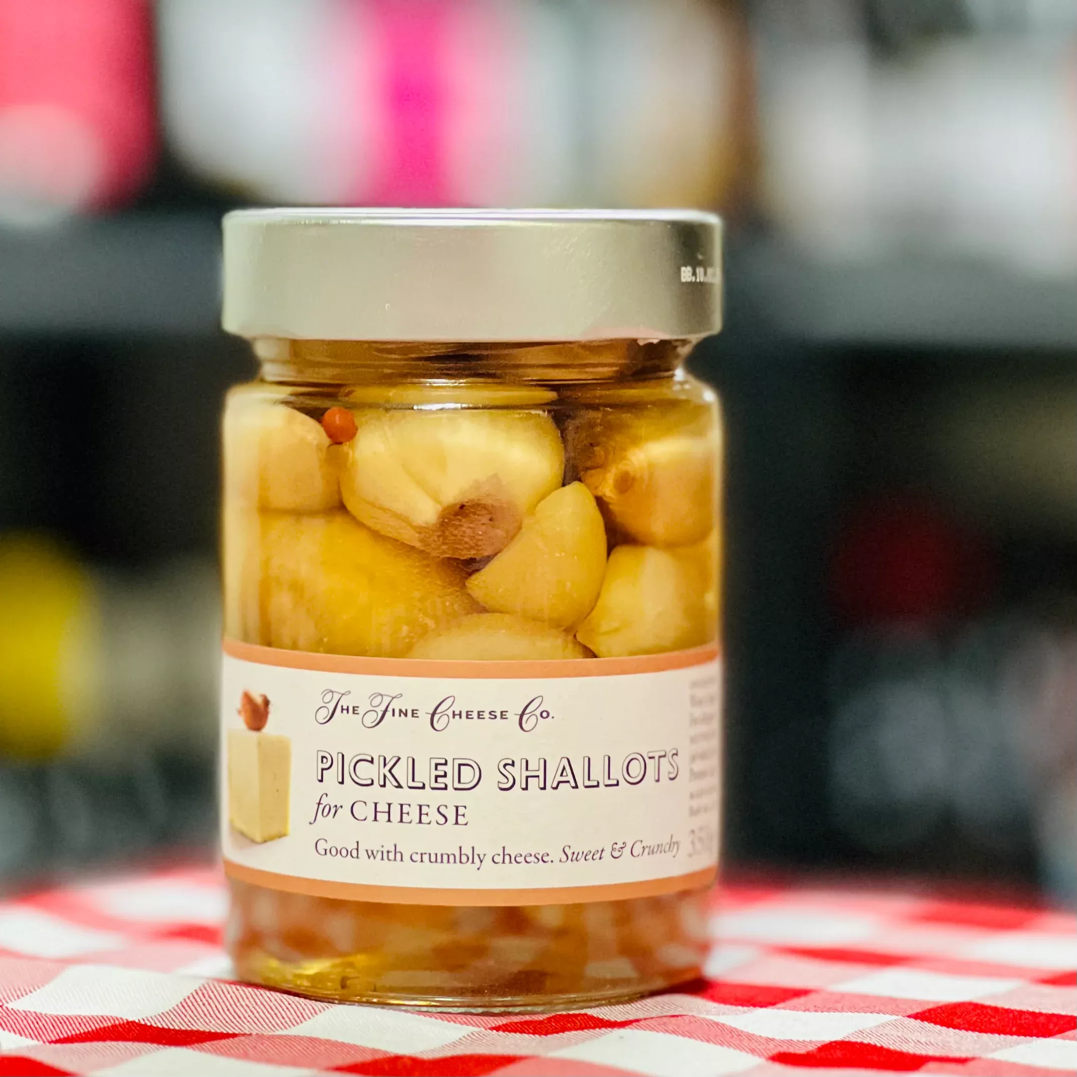 Pickled Shallots for Cheese