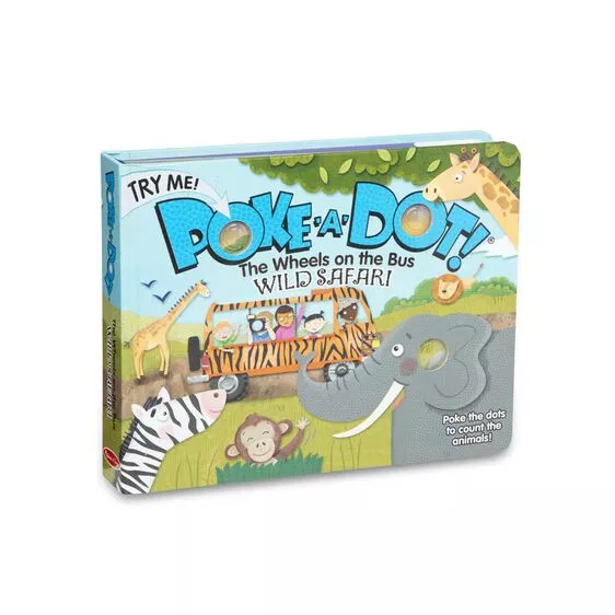Poke-a-Dot: Wild SafarI Book