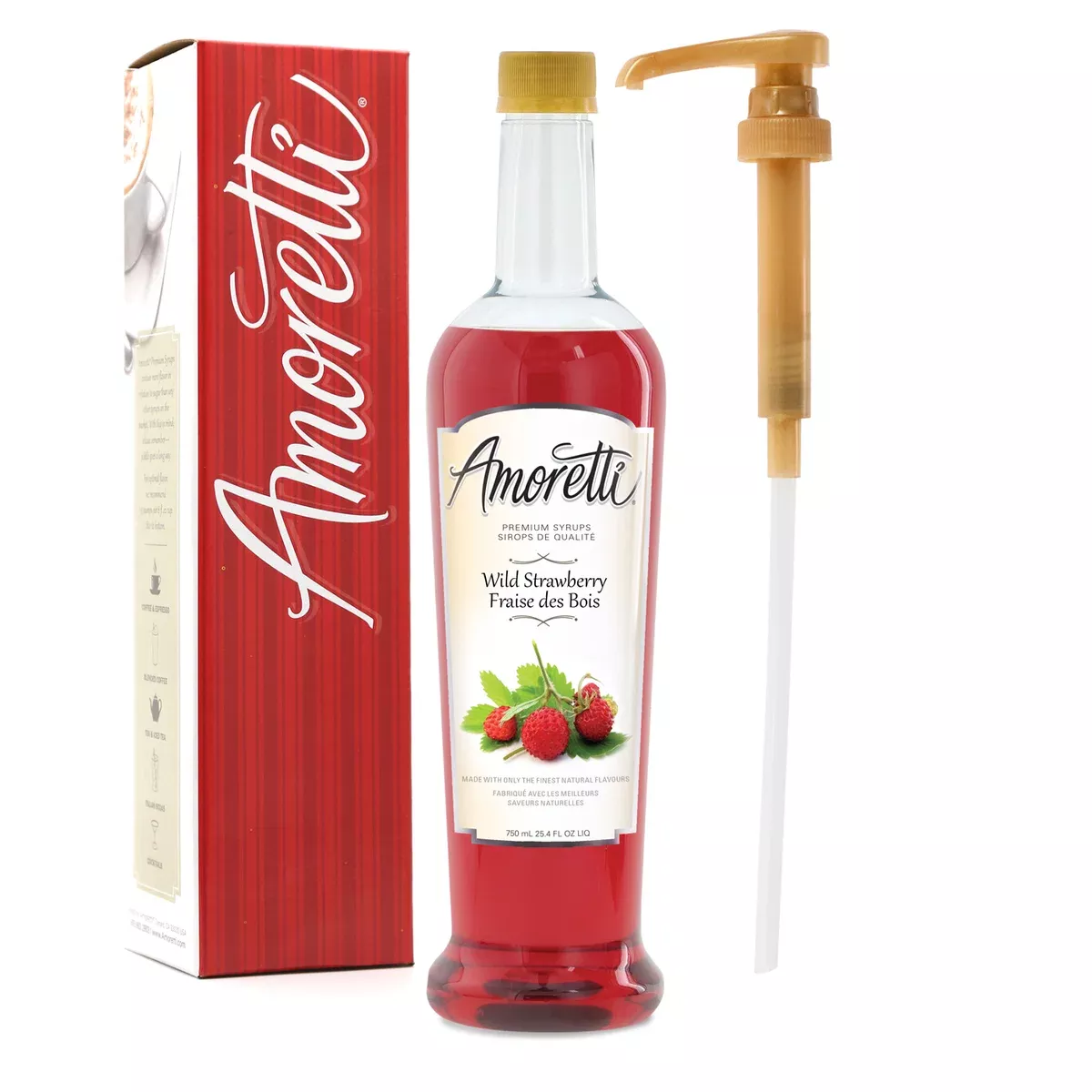 Premium Wild Strawberry Syrup