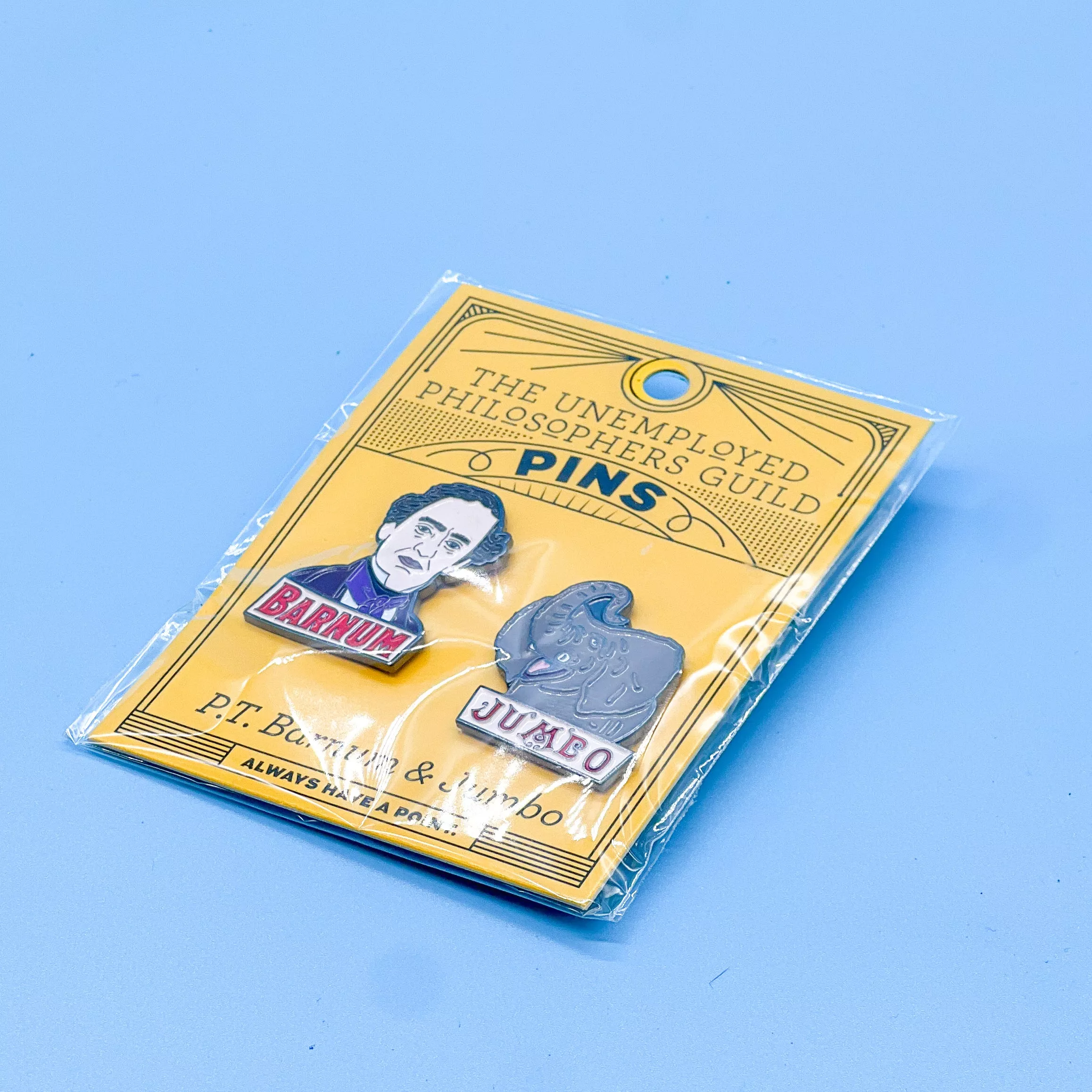 PT Barnum & Jumbo Pins