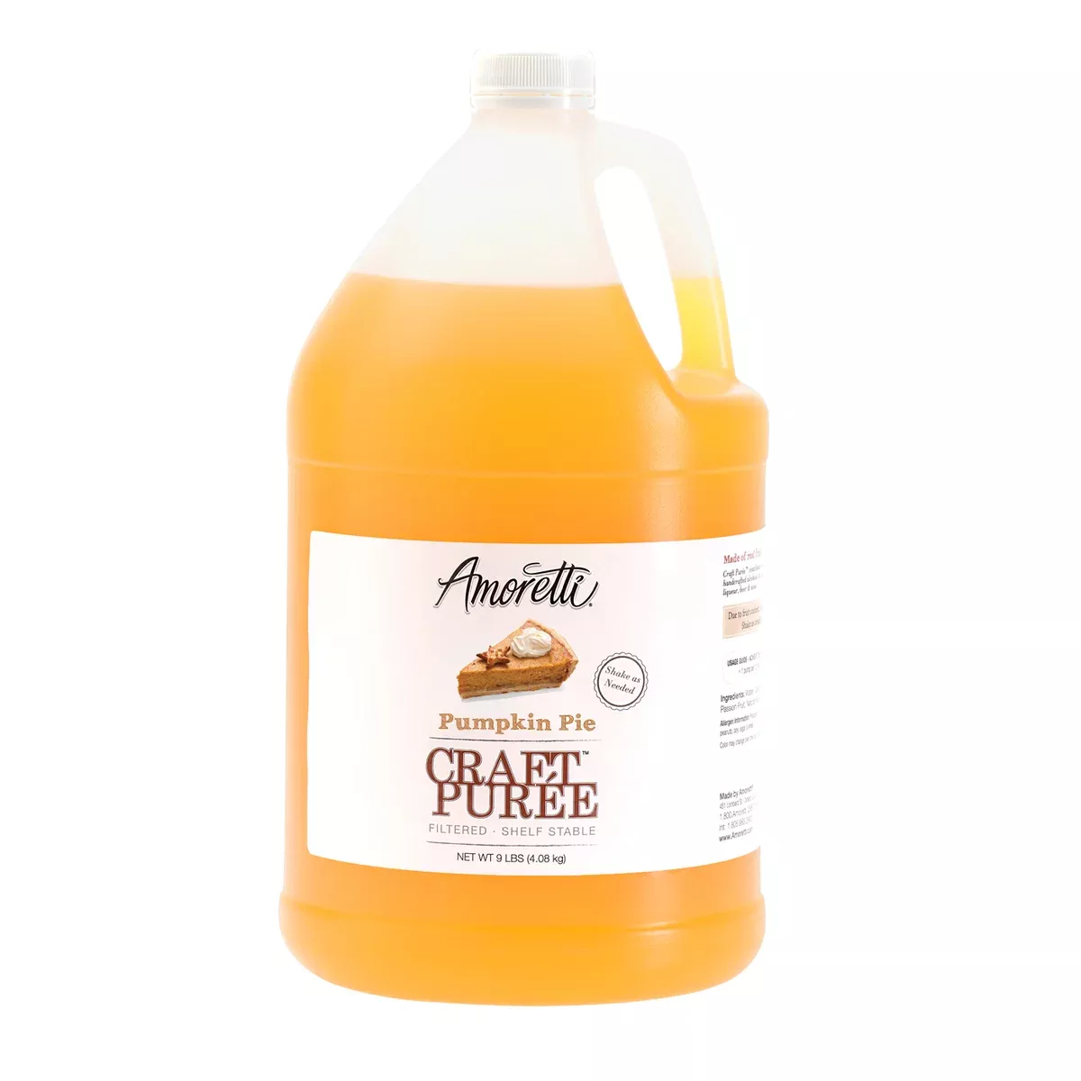 Pumpkin Pie Craft Puree