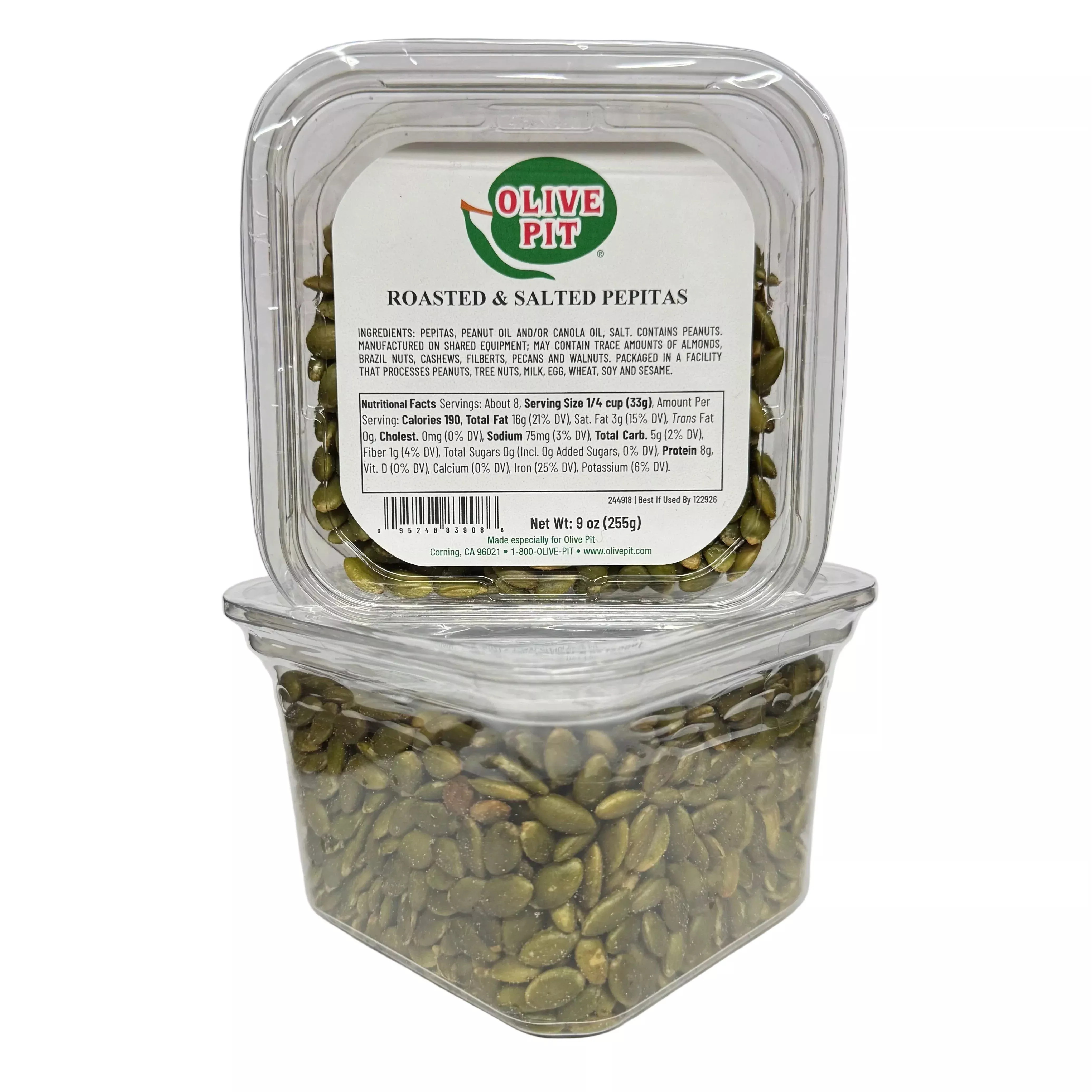 Pumpkin Seeds - Roasted & Salted (Papitas)