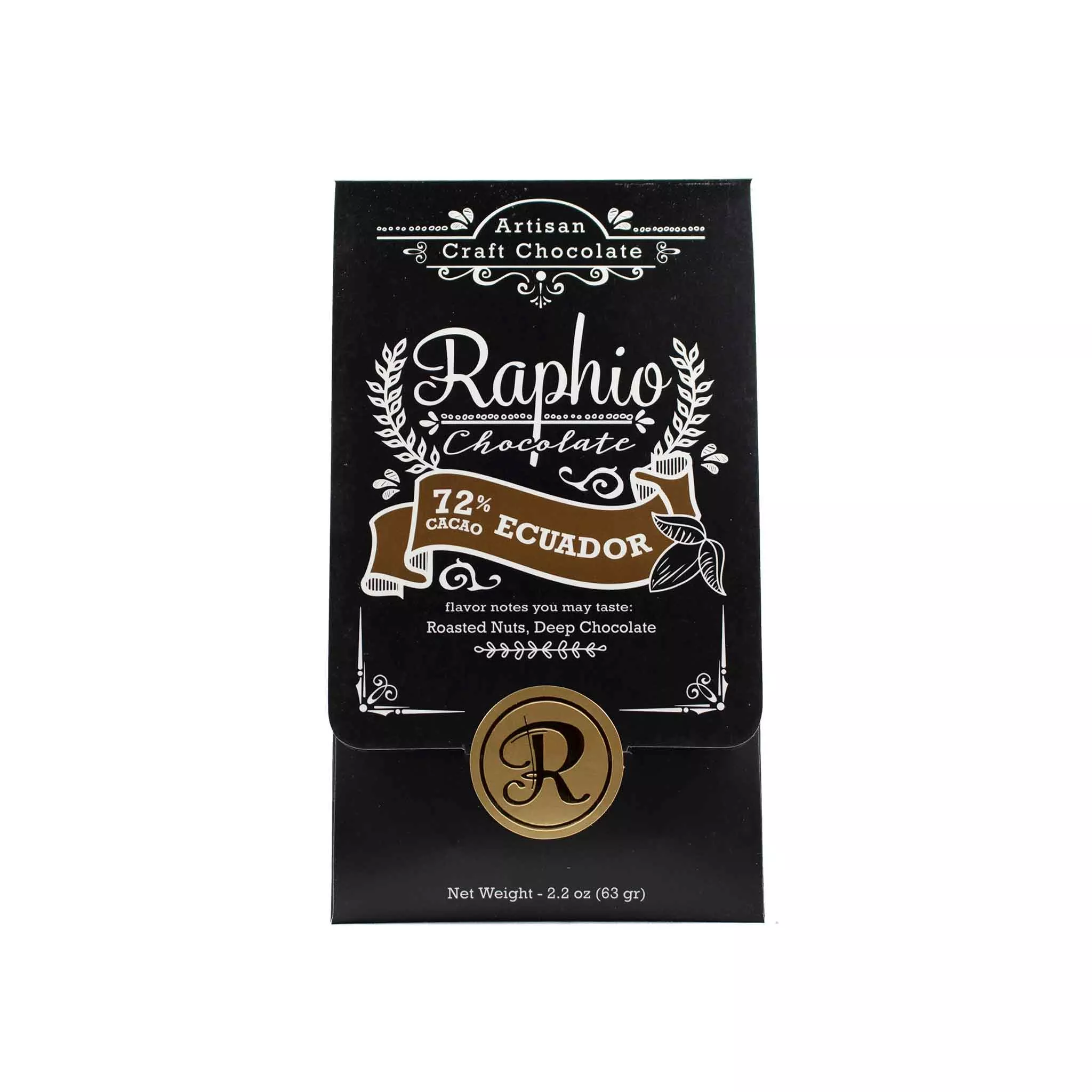RAPHIO CHOCOLATE 92% ECUADOR 2.2oz
