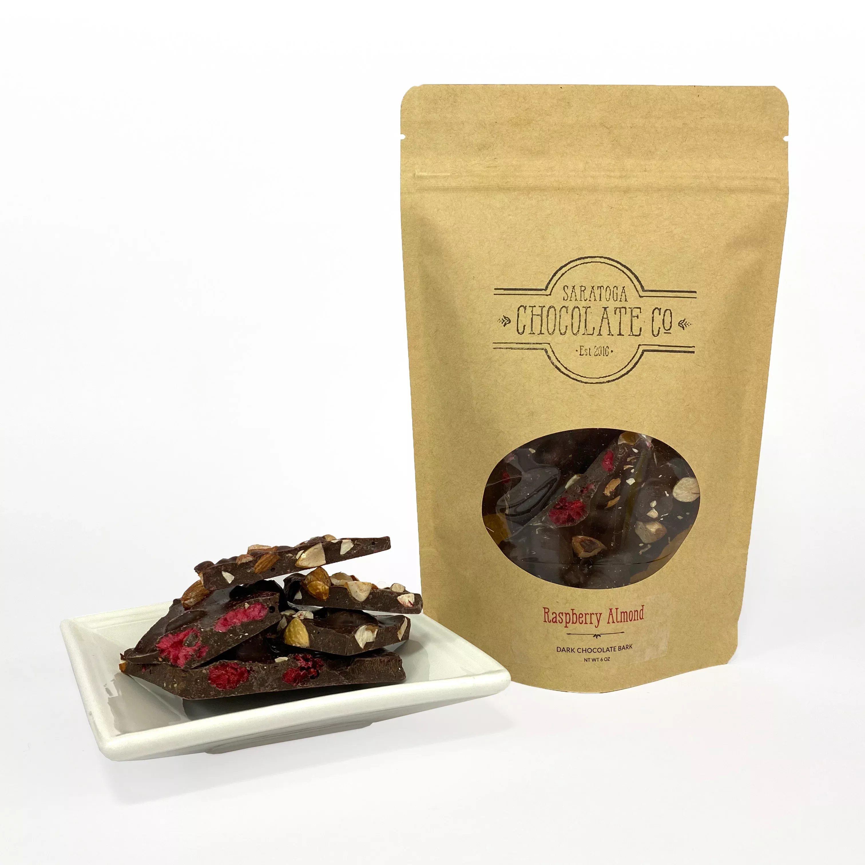 Raspberry Almond Bark