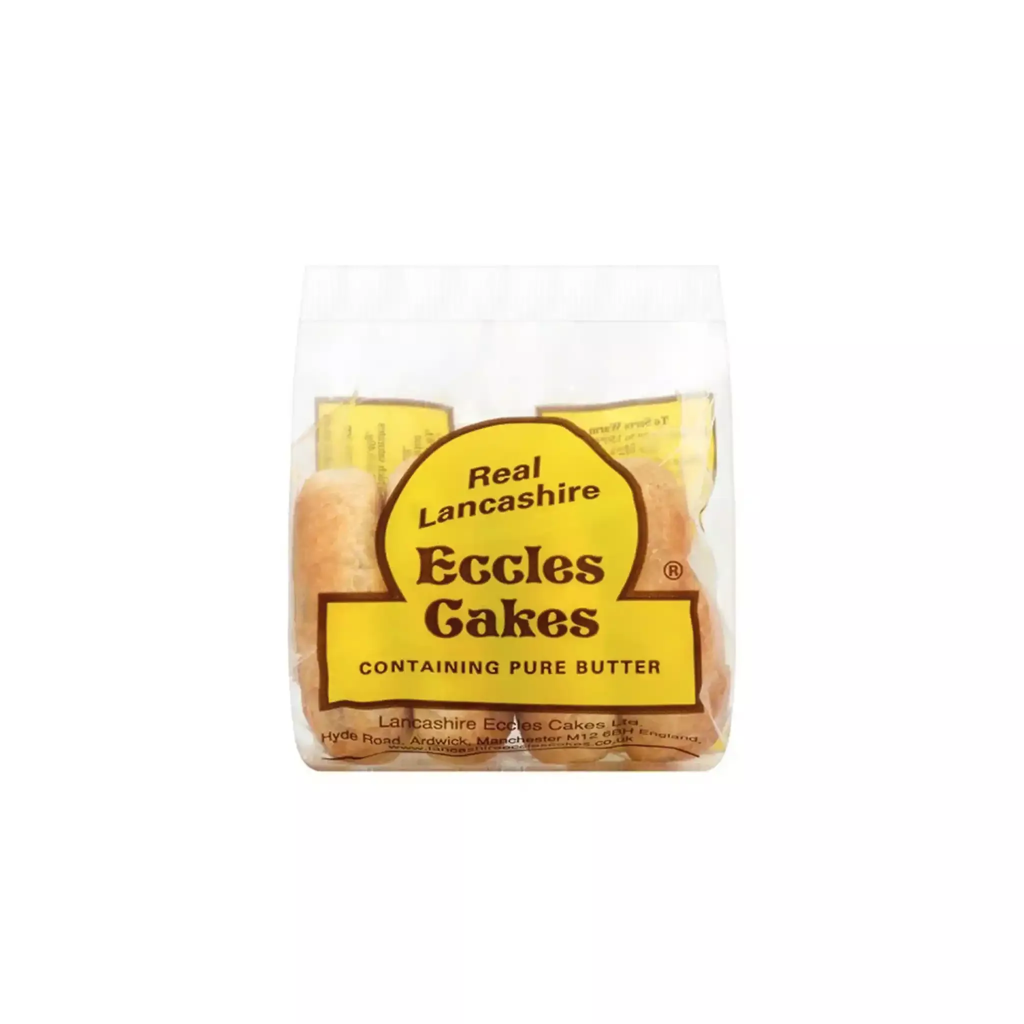 REAL LANCASHIRE ECCLES CAKES 4PACK 200g