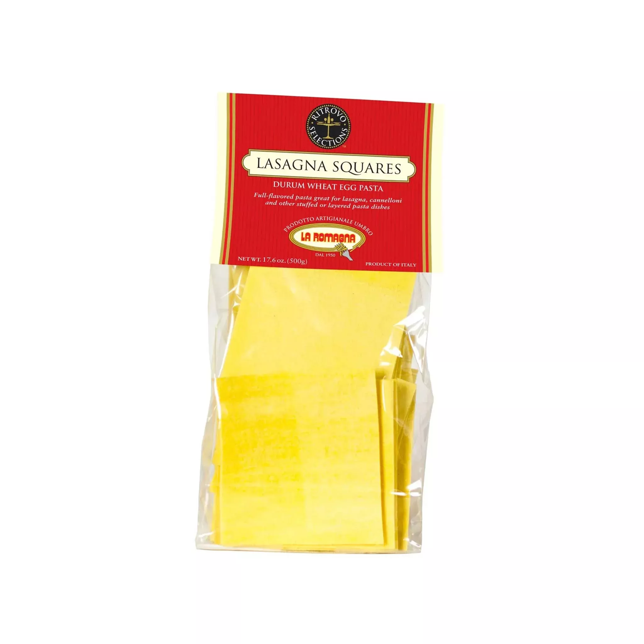 RITROVO LASAGNA SQUARES 500g