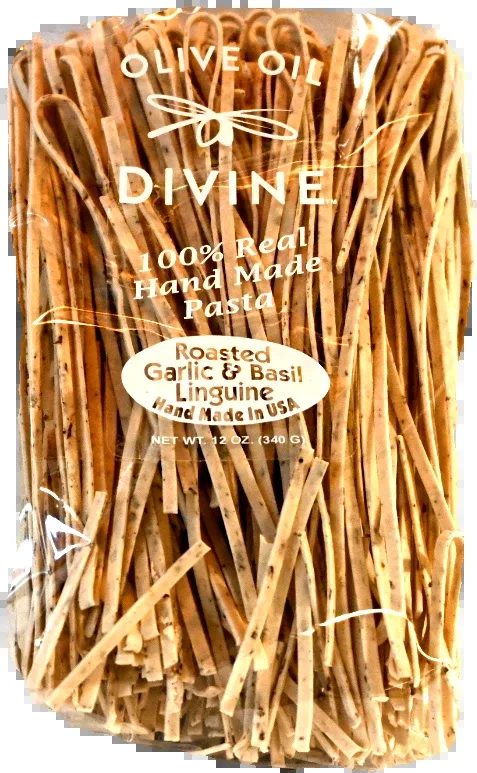 Roasted Garlic & Basil Linguine