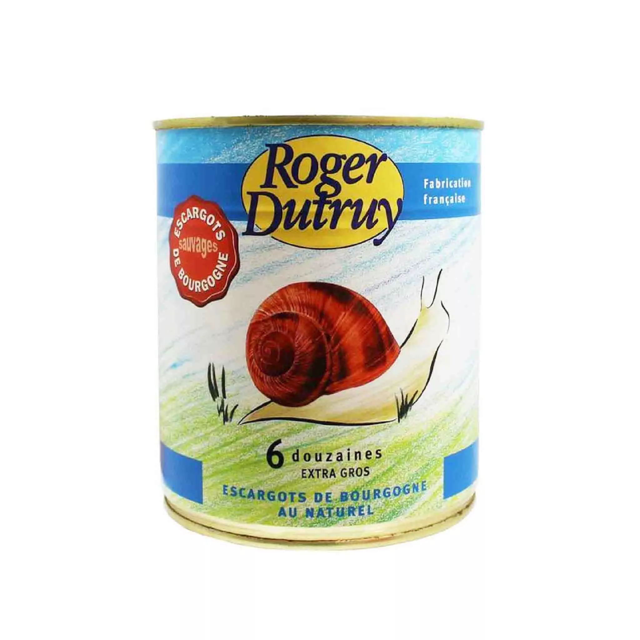 ROGER DUTRUY BURGUNDY SNAILS 6 DOZEN EXTRA LARGE 800g