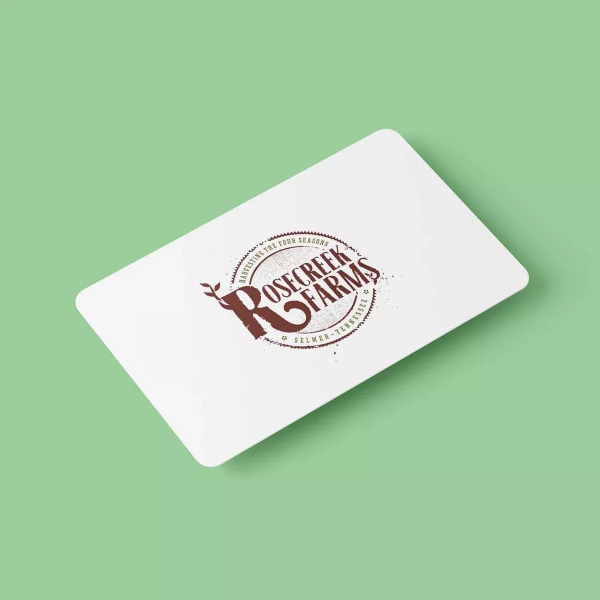 Rose Creek Farms e-Gift Card