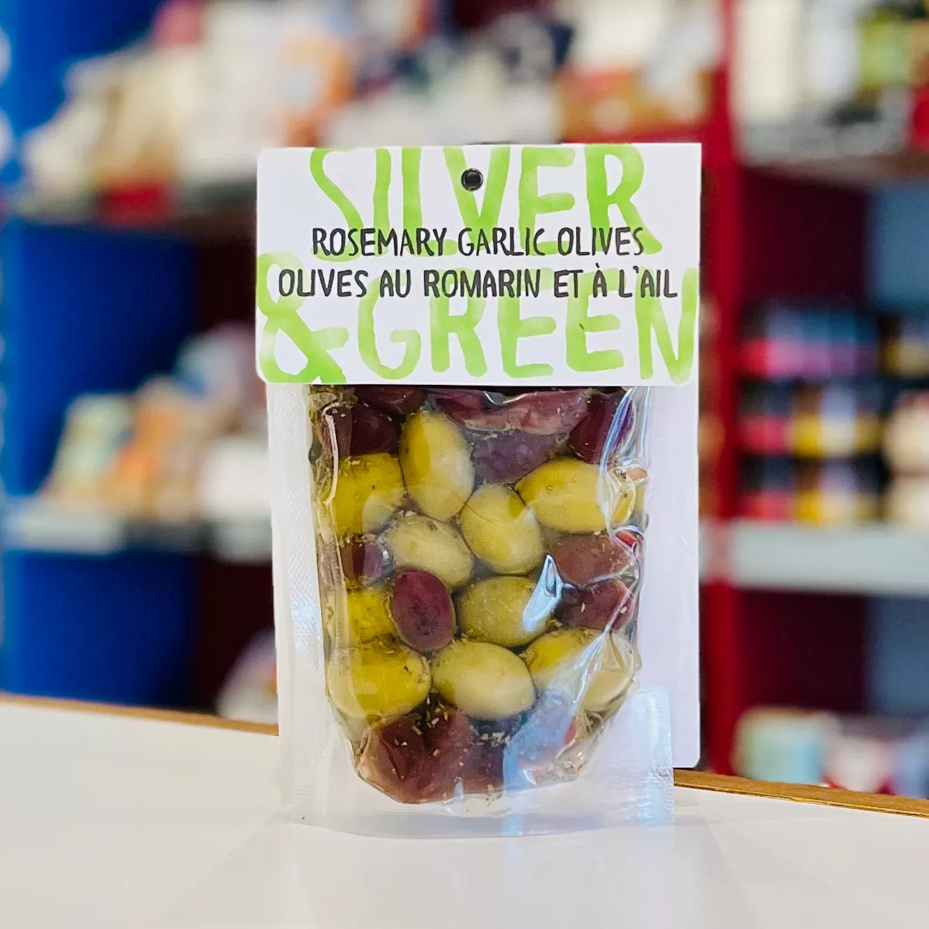Rosemary Garlic Mixed Olives