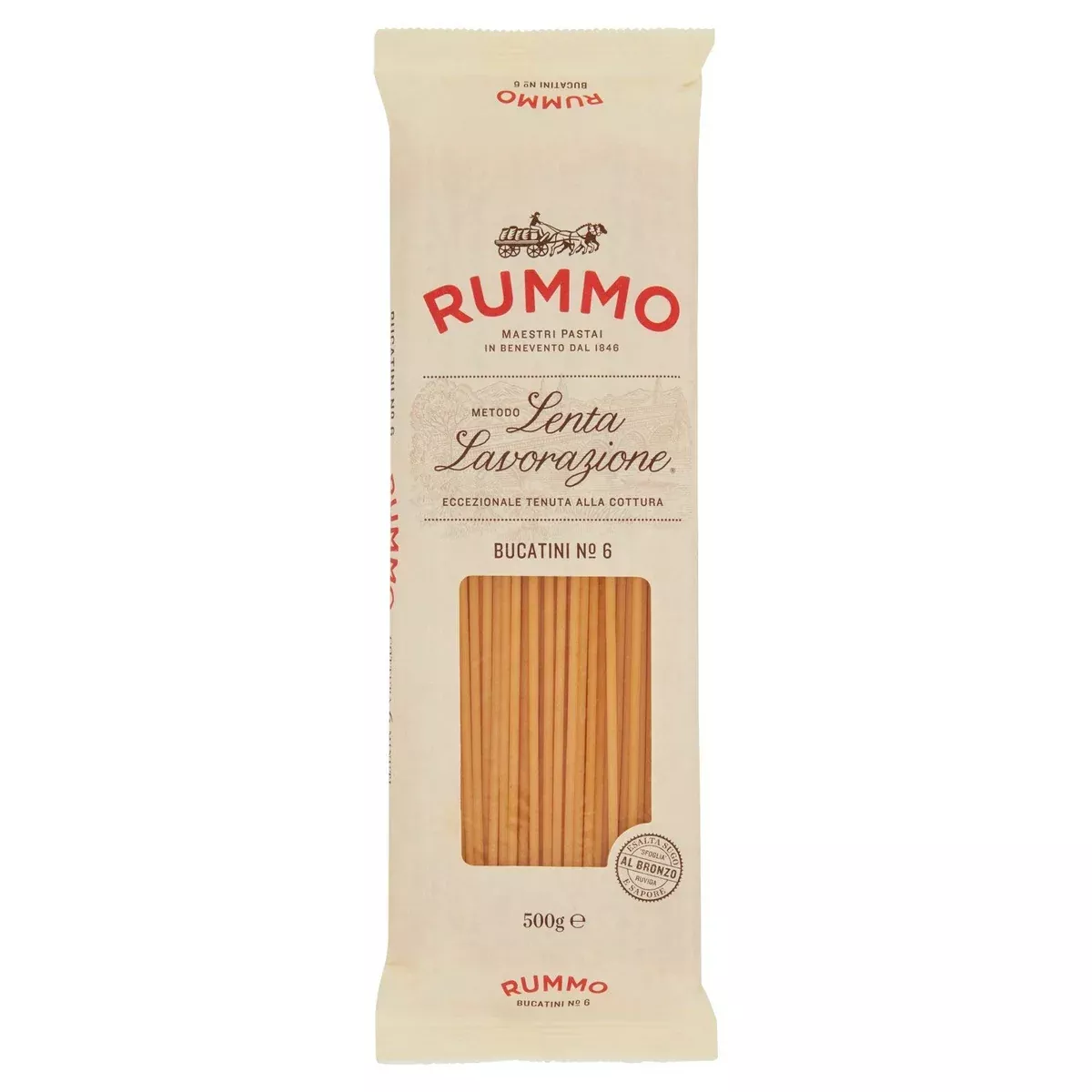 Rummo Pasta Bucatini, #6, 1 lb | 454g