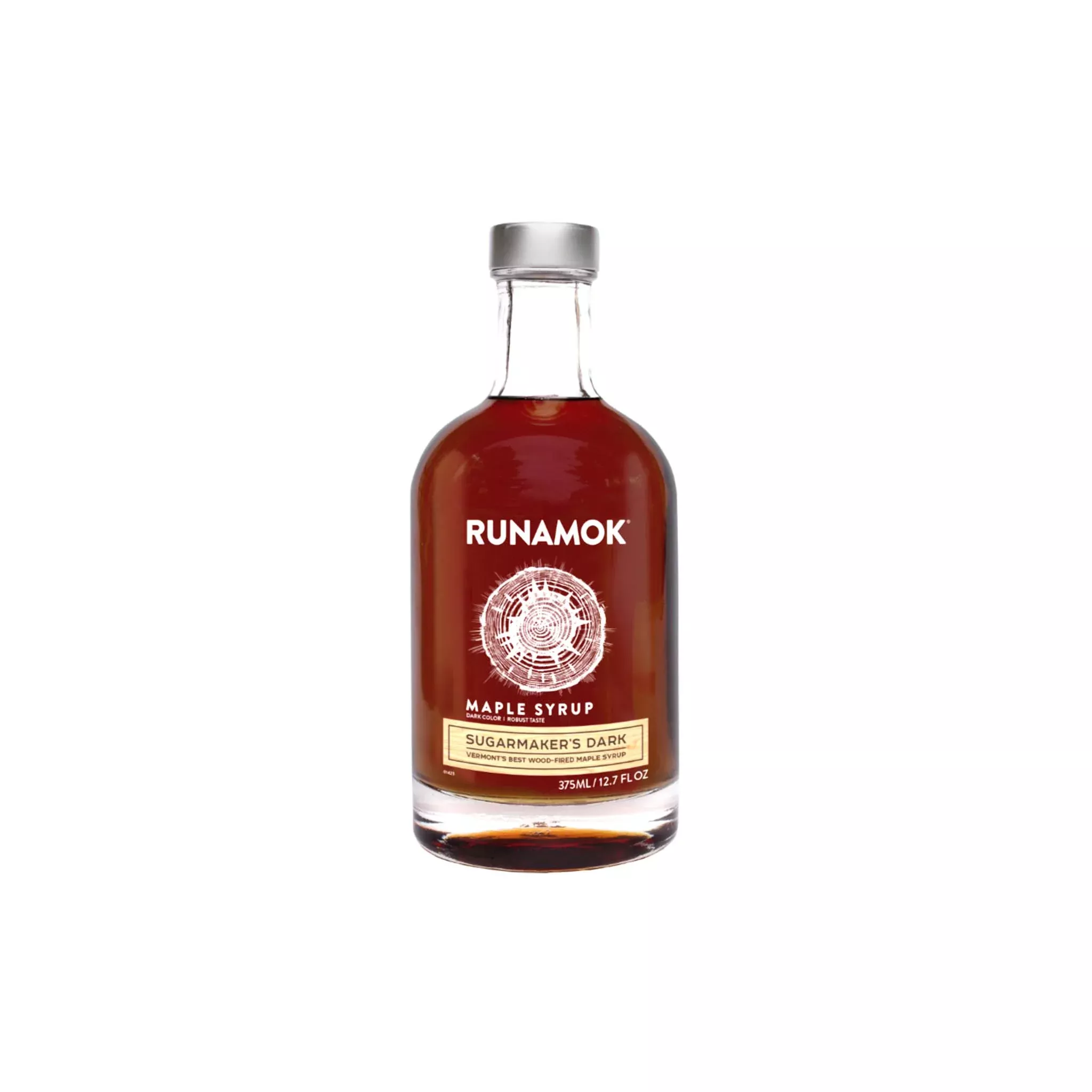 RUNAMOK SUGARMAKER'S DARK MAPLE SYRUP 375ml