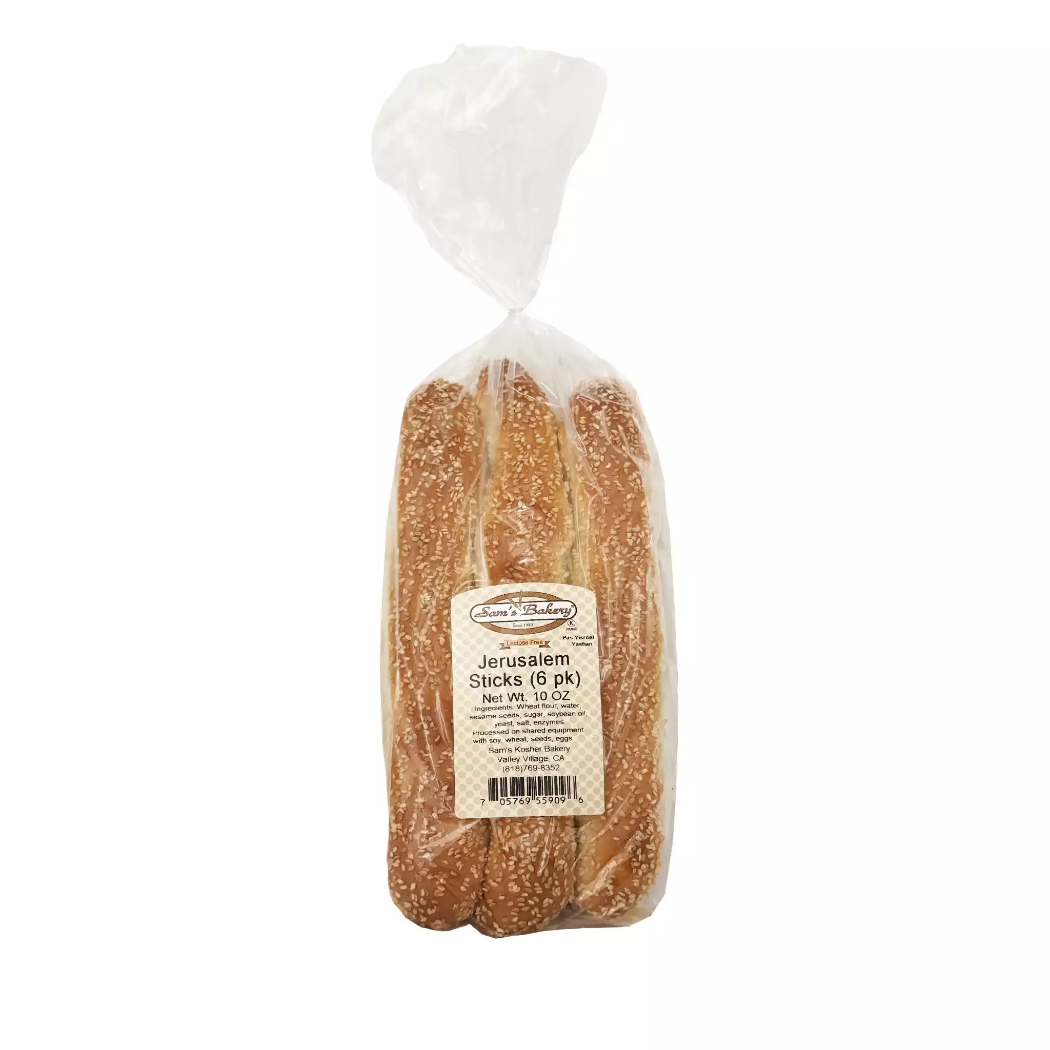 SAM'S BAKERY KOSHER JERUSALEM STICKS 10oz
