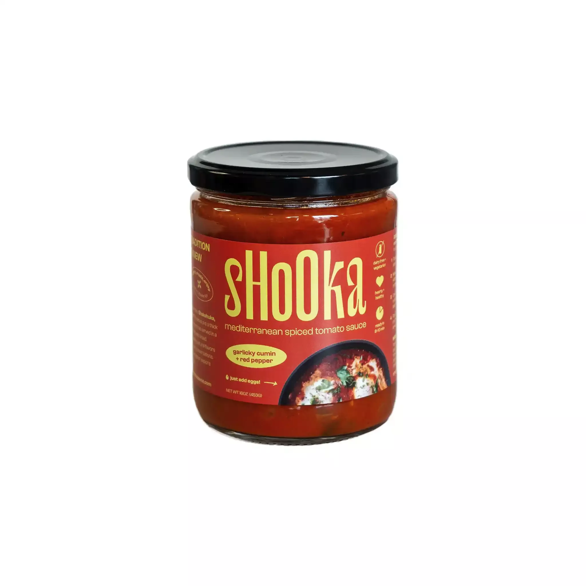 SHOOKA MEDITERRANEAN SPICED TOMATO SAUCE 16oz