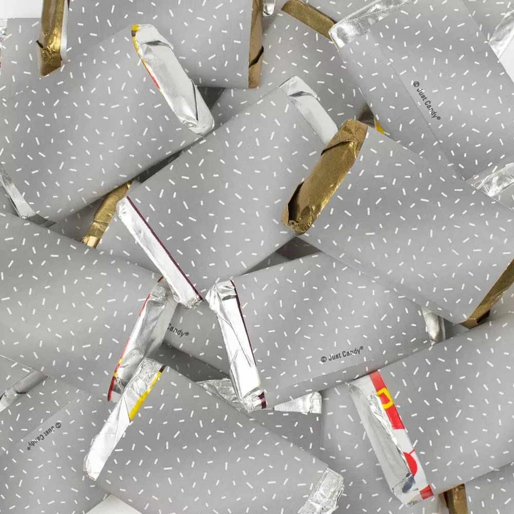 Silver Wrapped Hershey's Miniatures