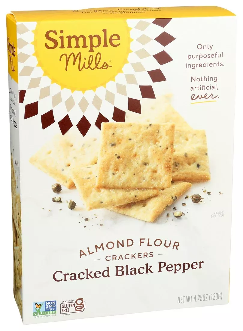 Simple Mills GF Cracked Pepper Cracker