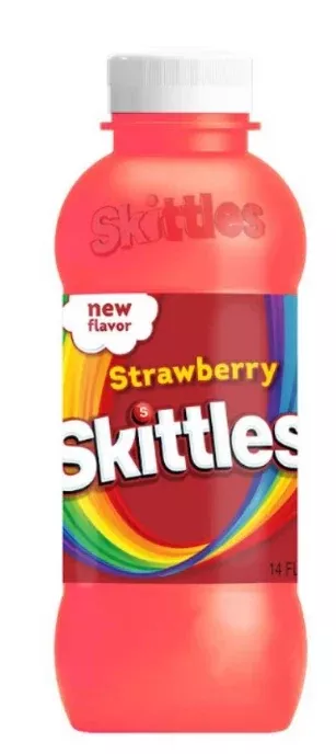Skittles Strawberry Fruit Drink 14oz X 12 Units (Shipping Included)