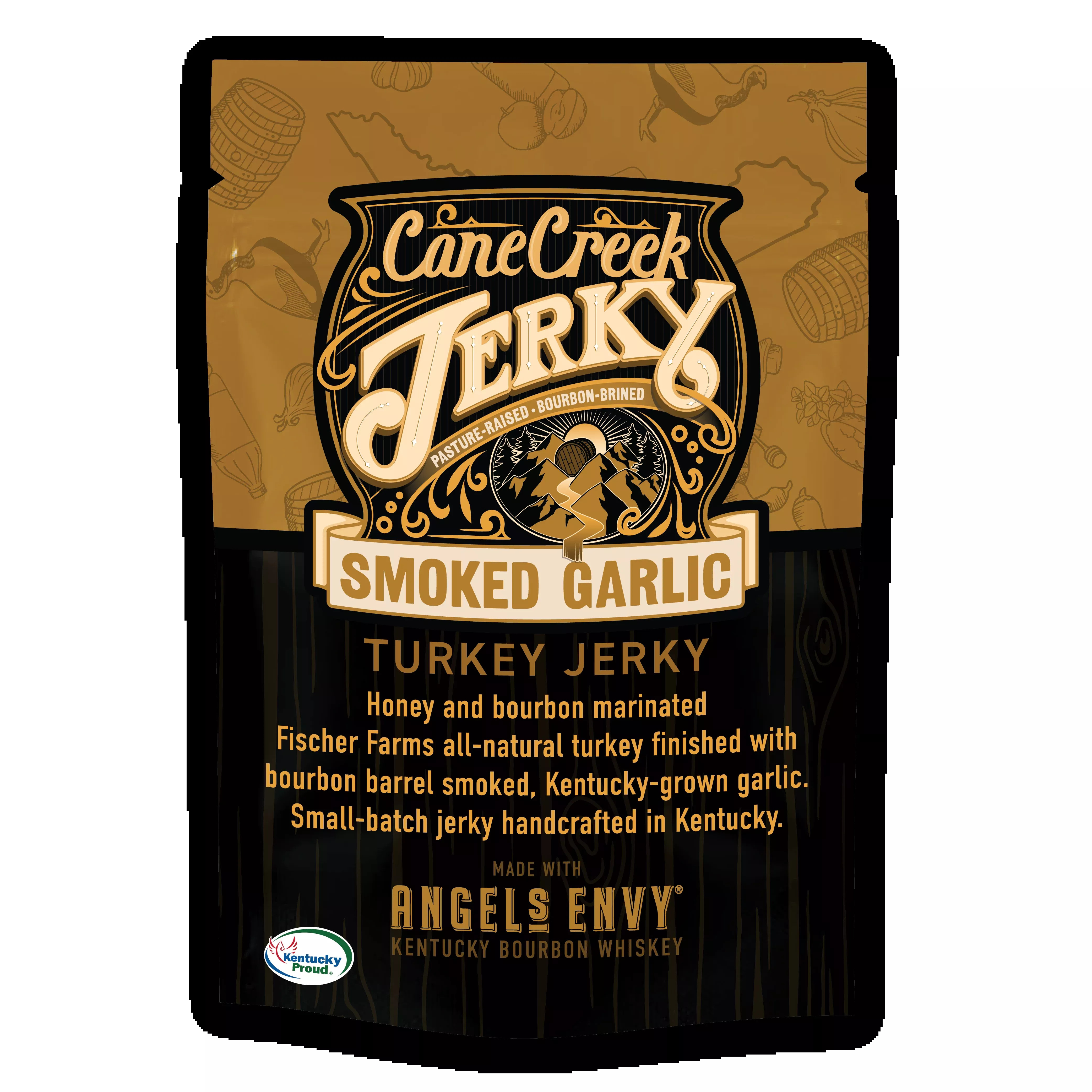 Smoked Garlic Turkey Jerky