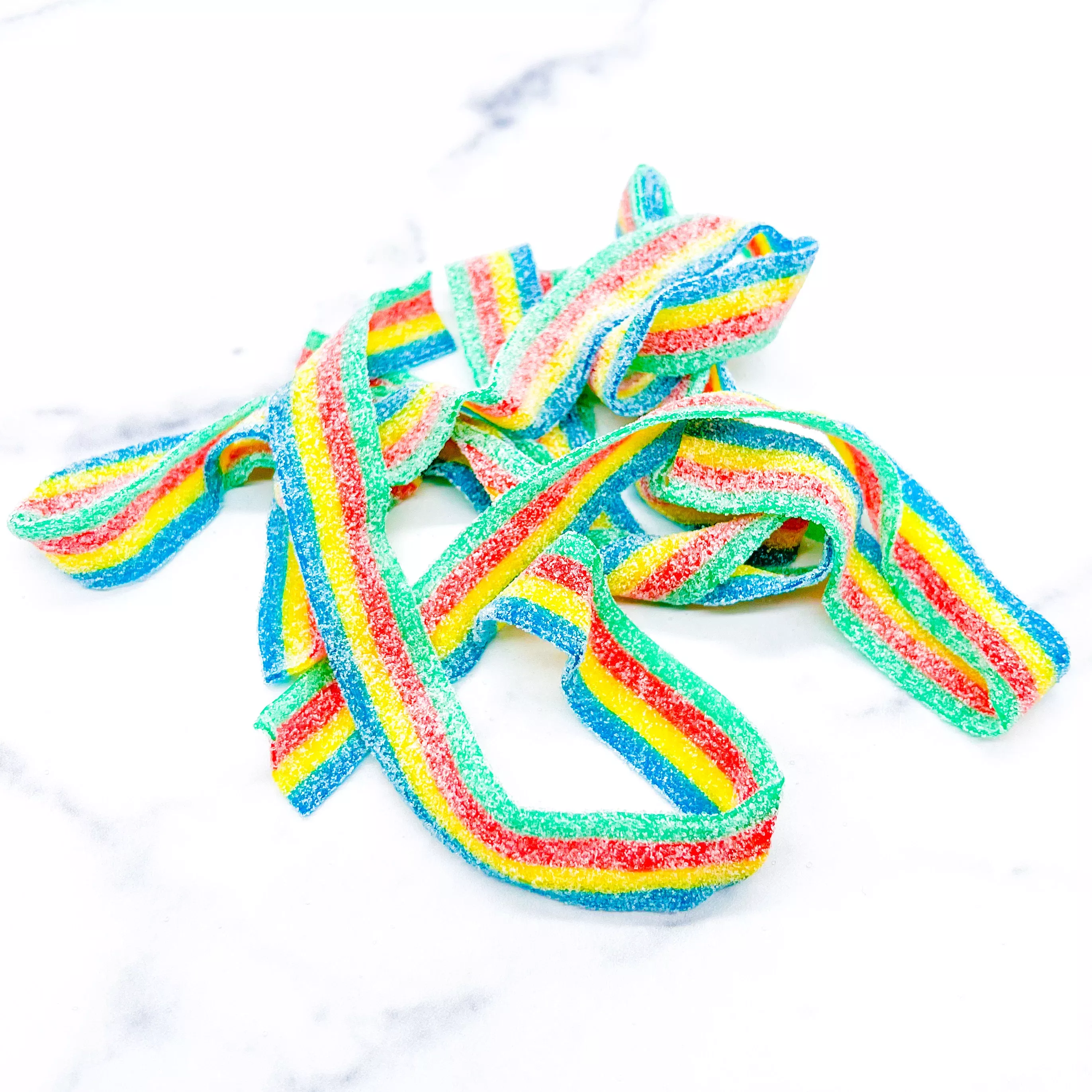Sour Rainbow Belt Bites