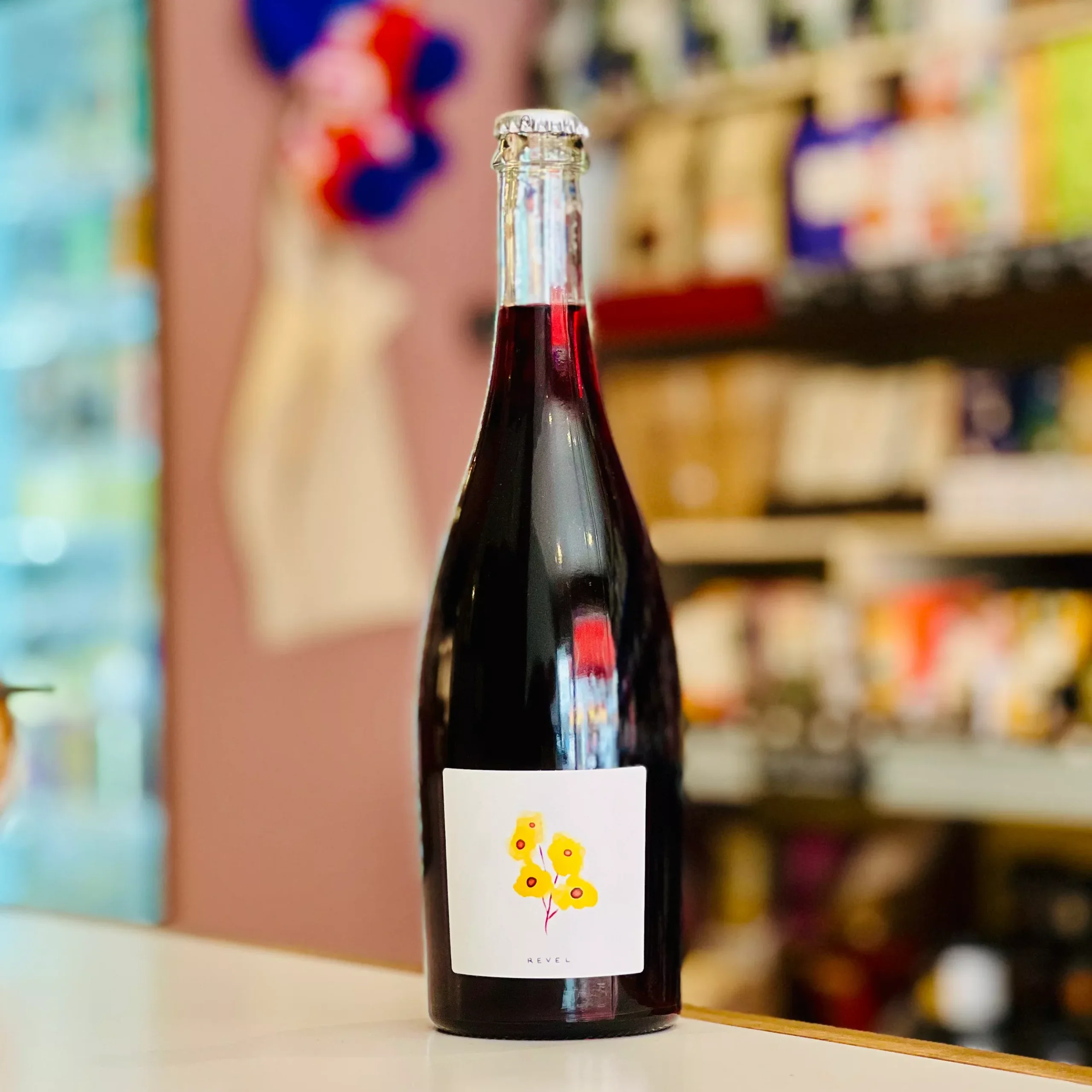 Sparkling Blueberry Wine