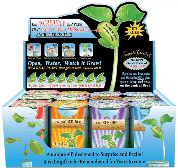 SPECIAL OFFER!!! Nature's Greeting Growing Kit Sample Pack (12 pack display box)