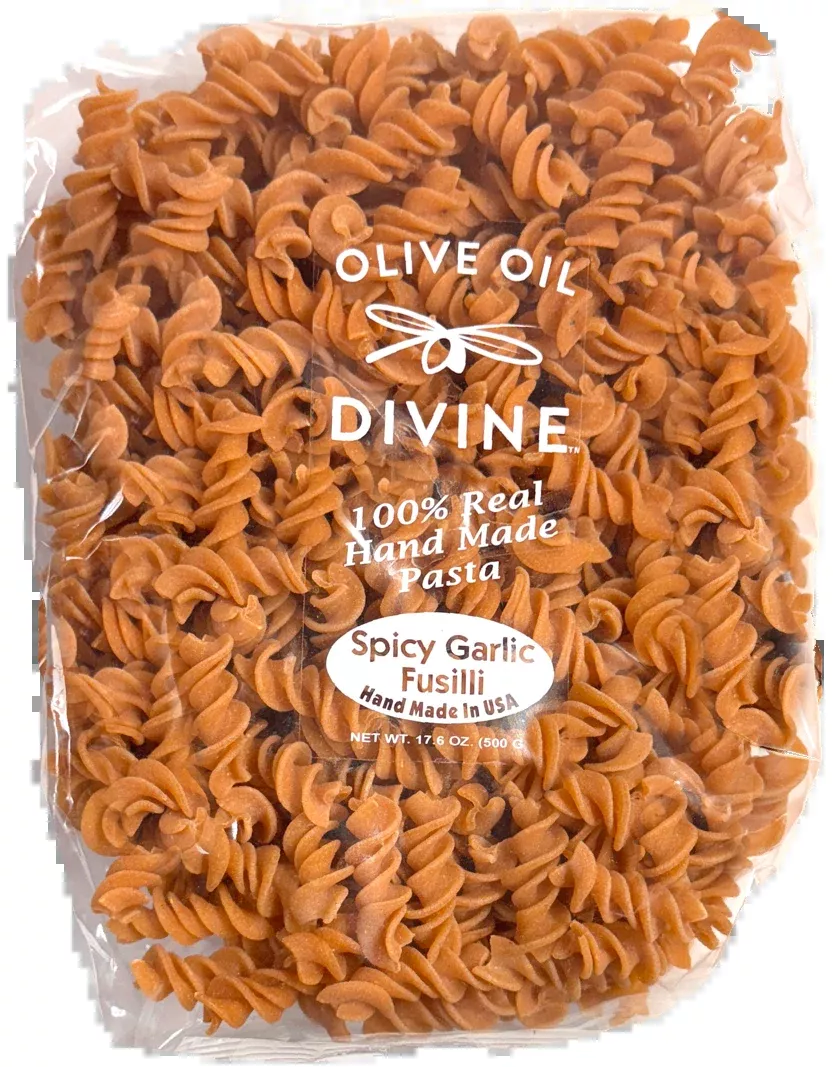 Spicy Garlic Fusilli "Spindle" Pasta