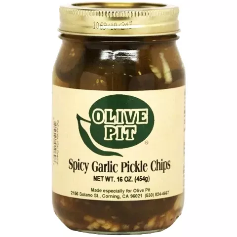 Spicy Garlic Pickle Chips