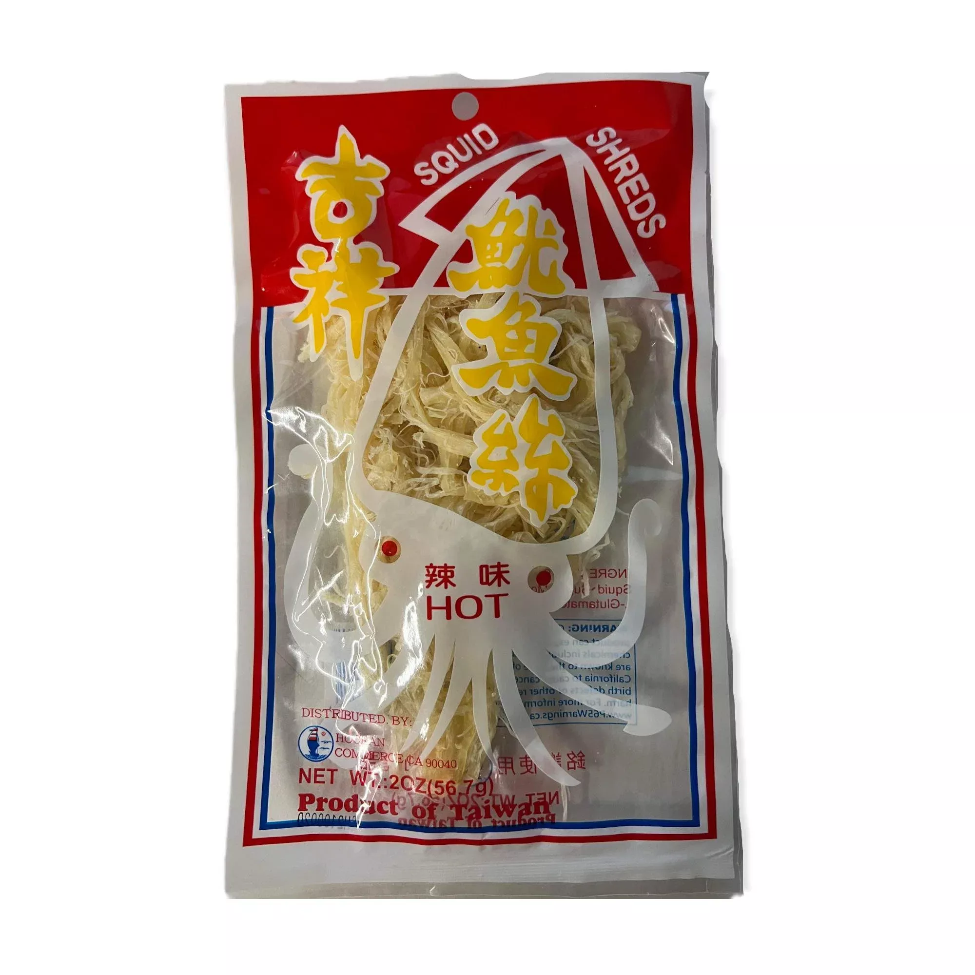 Squid Shreds - 2 OZ