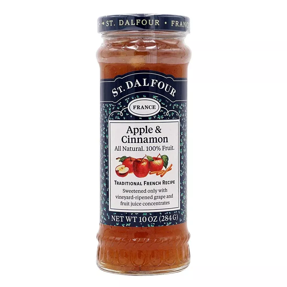 St. Dalfour Apple & Cinnamon Fruit Spread, 10oz