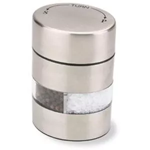 Stainless Steel Combination Salt & Pepper Mill