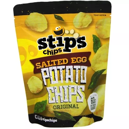 Stips Chips - Salted Egg - Potato Chips Original