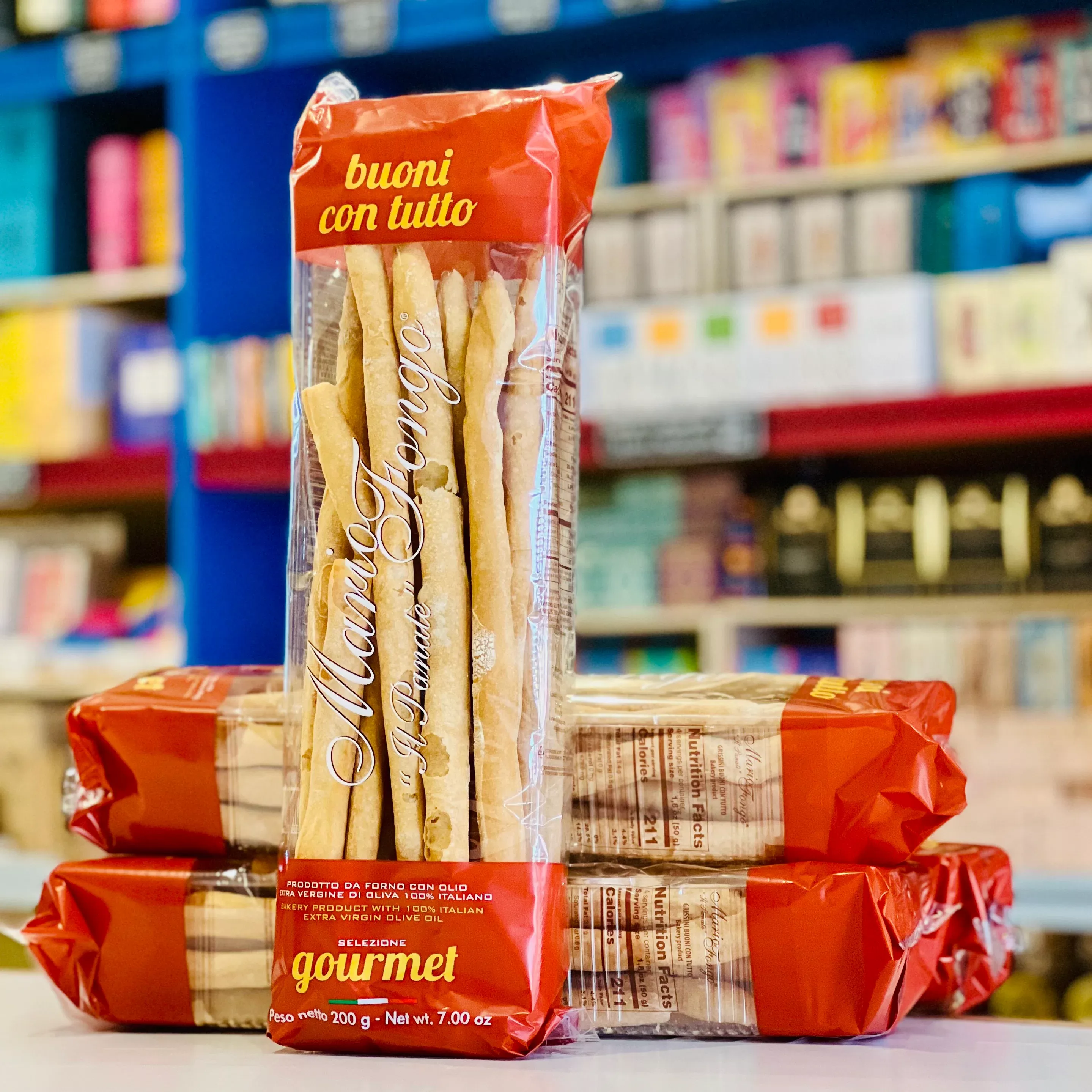 Stretched Breadsticks buoni "con tutto"