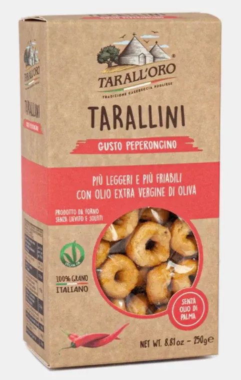 Tarallini Gusto Peperoncino (250g)
