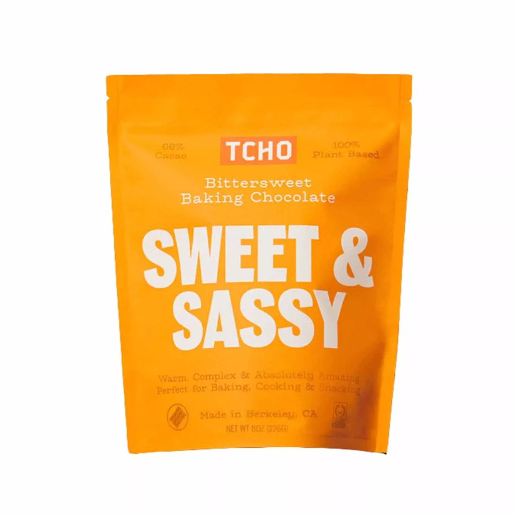 TCHO SWEET & SASSY BAKING CHOCOLATE 8oz