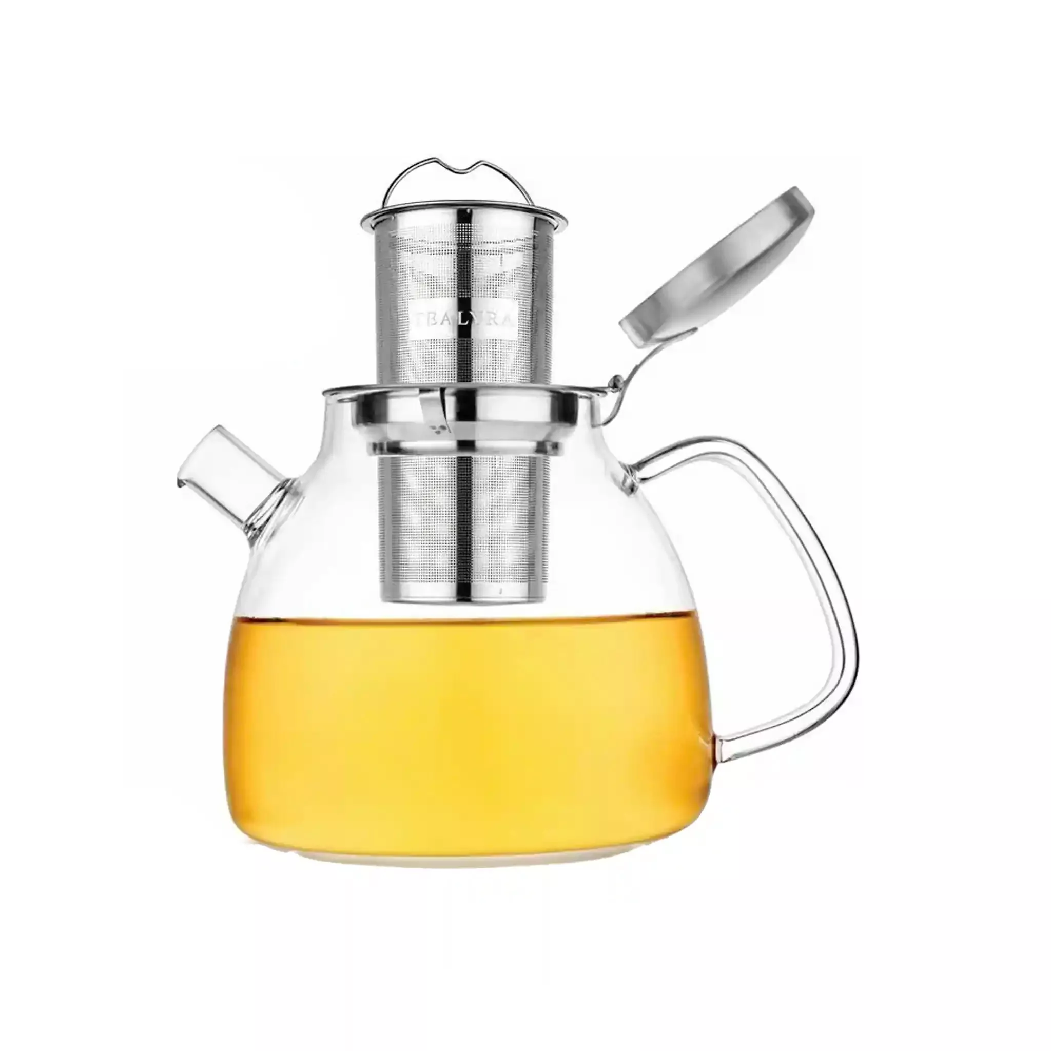 TEALYRA LYRA GLASS TEAPOT KETTLE 37 fl. oz