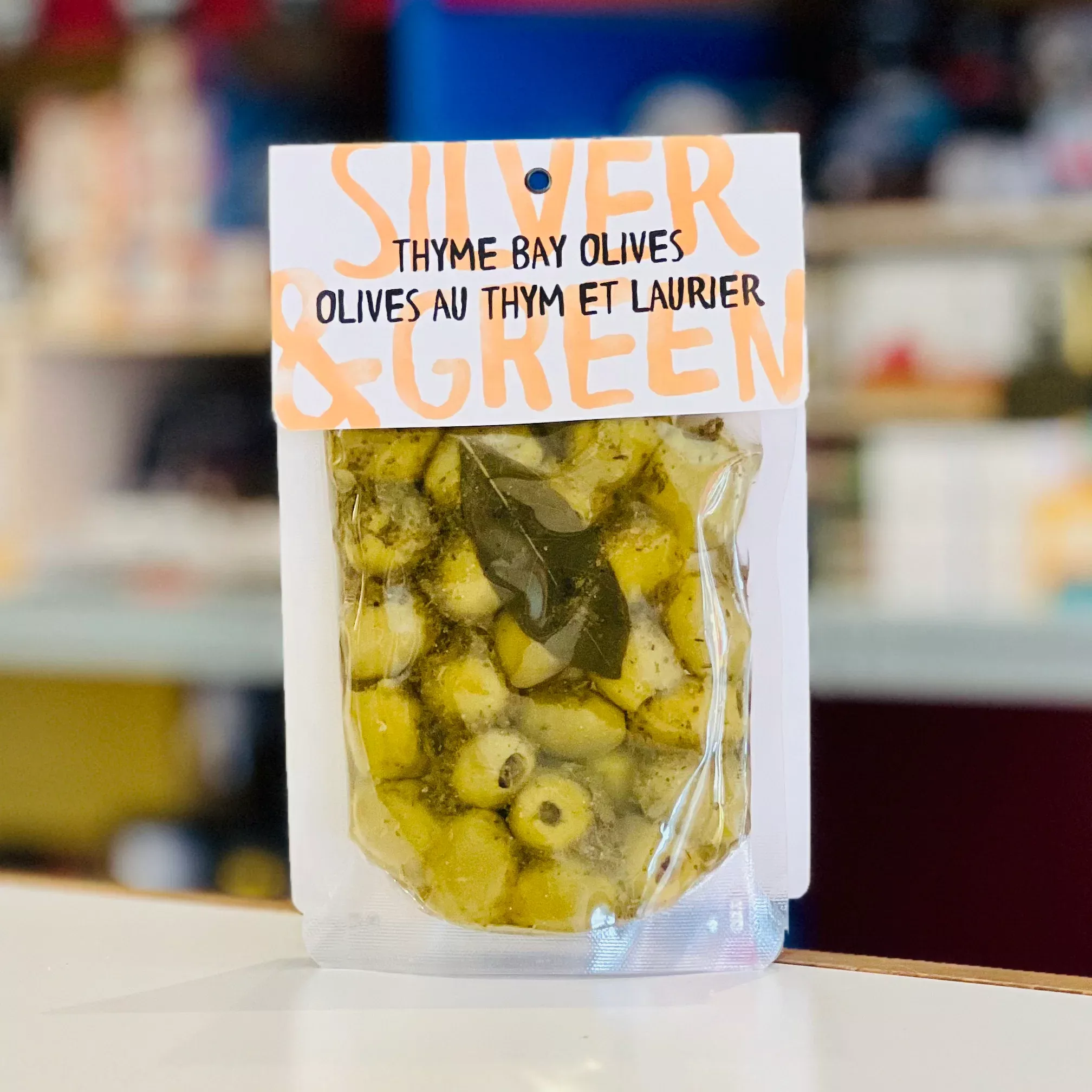 Thyme & Bay Leaf Green Olives