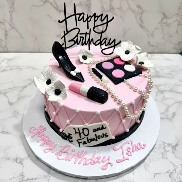 Tiffany's Design Round Cake