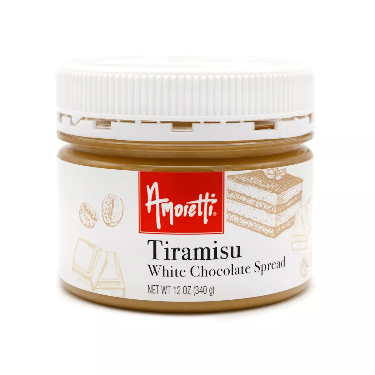 Tiramisu White Chocolate Spread