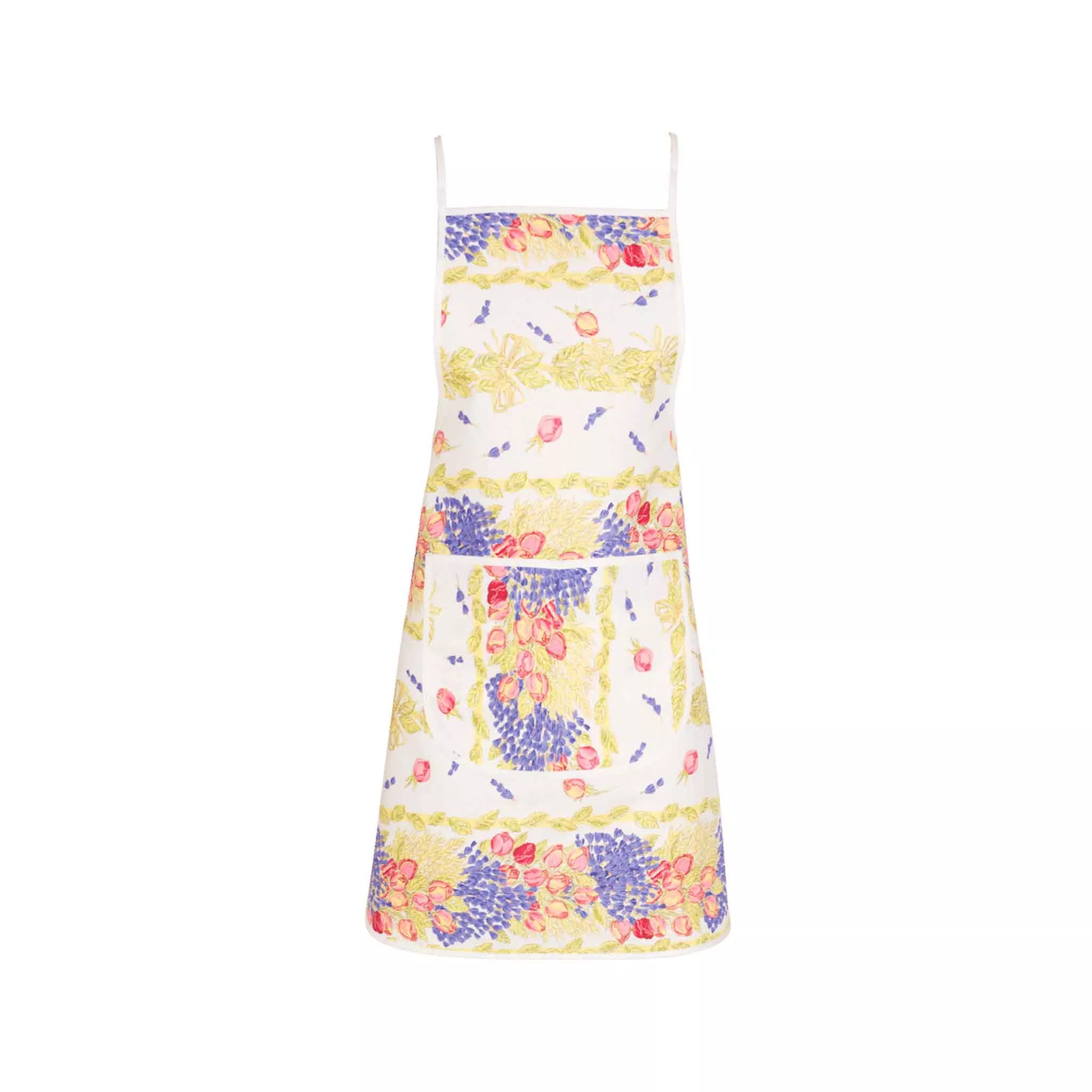 TISSUS TOSELLI ROSE LAVANDE APRON