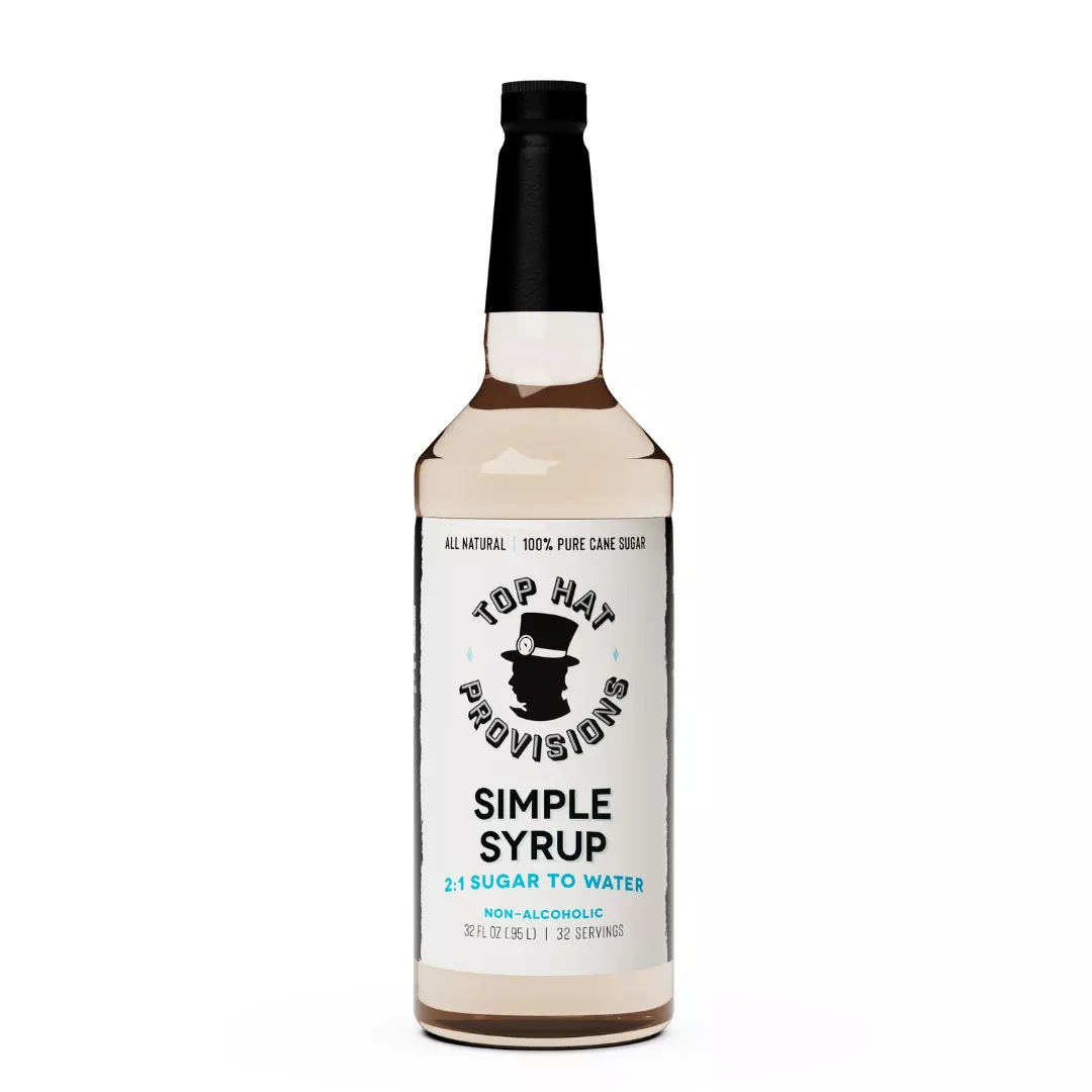 Top Hat Simple Syrup - 100% Cane Sugar 2:1