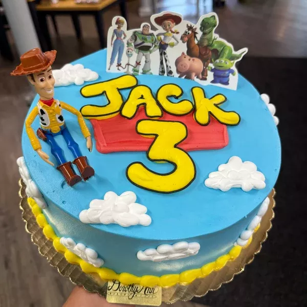 Toy Story Round Cake